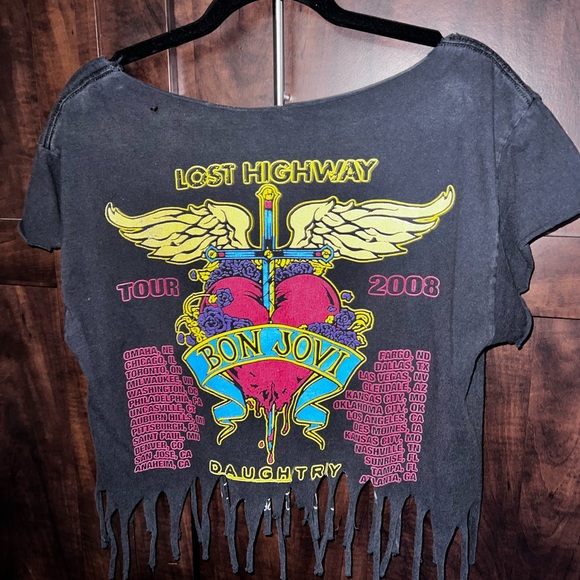 Vintage Bon Jovi Tour Shirt - Picture 2 of 2